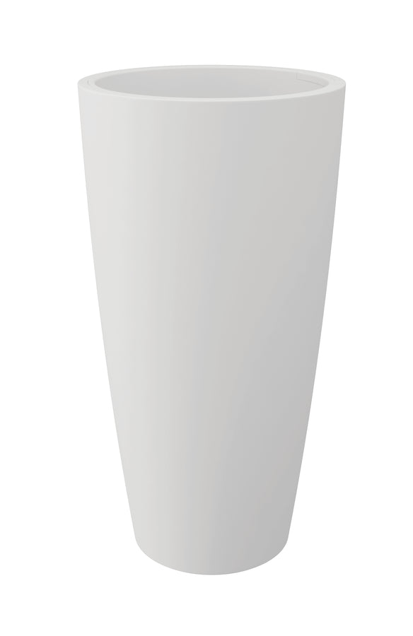 Nicoli Vaso Alto CILINDRICO Style Bianco 3636B 35.8 x 70h cm da  Interni/Esterno